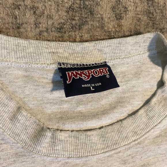 Heavyweight cotton long sleeve tee/crewneck Ferris State University - Picture 4 of 4